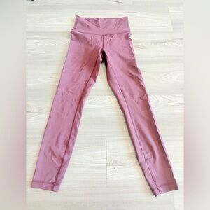 Lululemon Wunder Under HR 25” Everlux Leggings Mulled Wine – 4